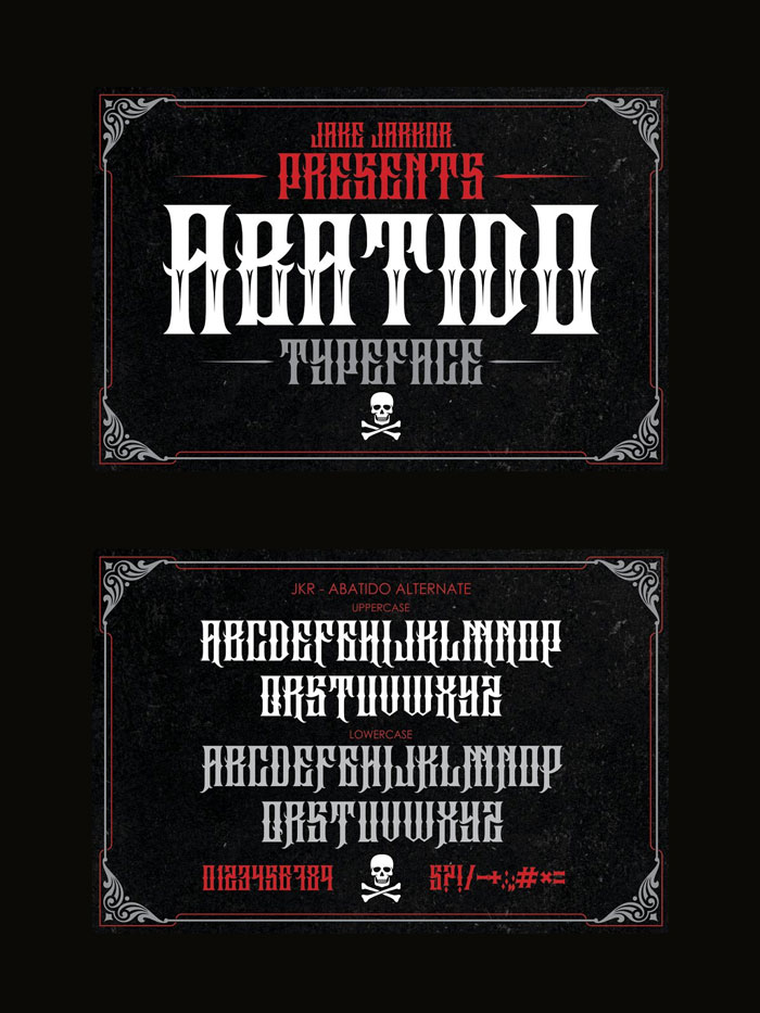 ABATIDO-Typeface