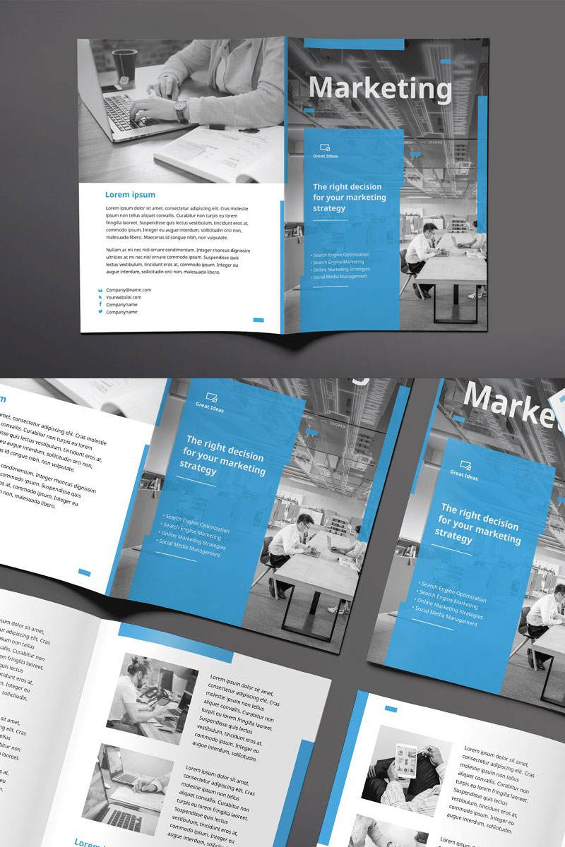 Bifold-Brochure-For-Marketing-Firm