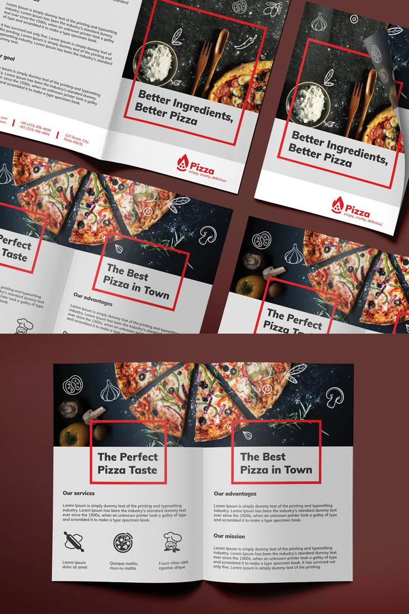 Bifold-Brochure-For-Pizza