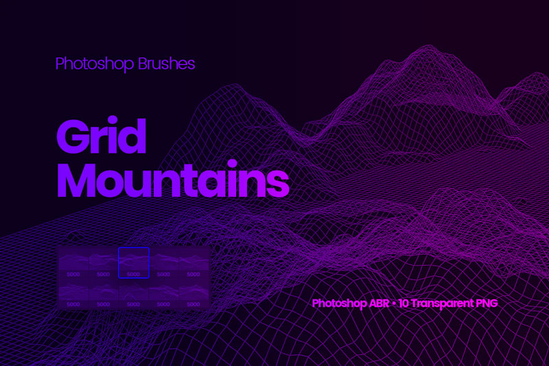 Grid-Mountains-Photoshop-Brushes-12