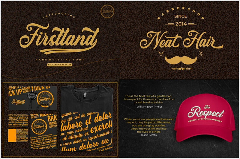 Firstland-Handwritting-Font