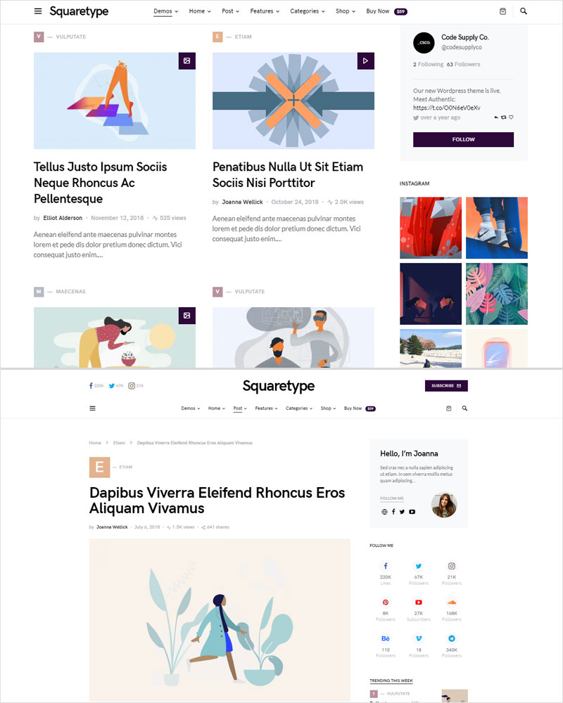 Squaretype-Modern-Blog-Magazine-WordPress-Theme-2020