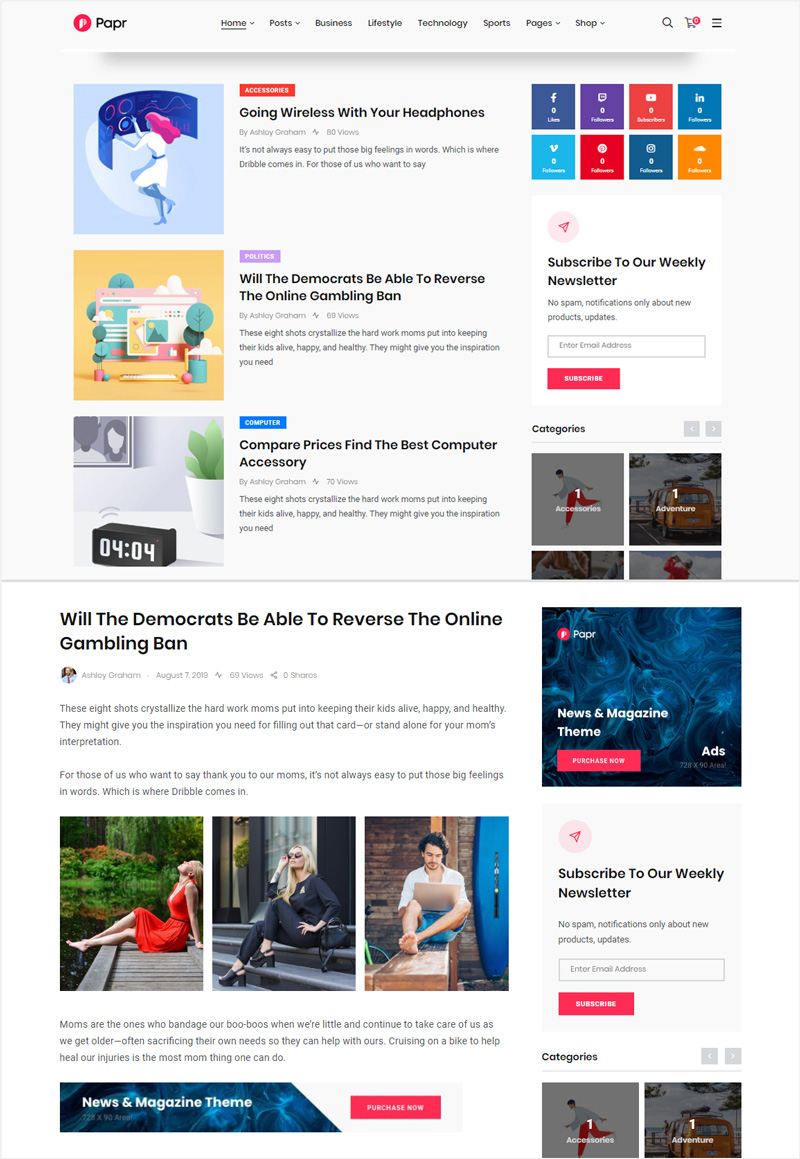 News-Magazine-Papr-WordPress-Theme-5