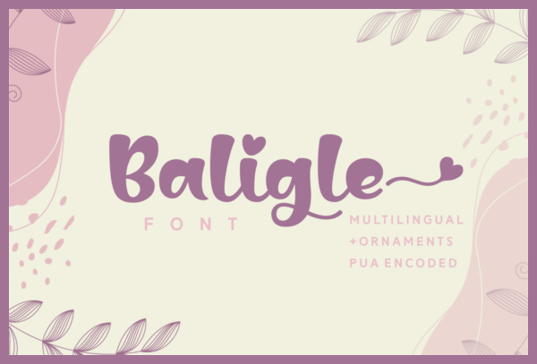 Baligle-Font-1