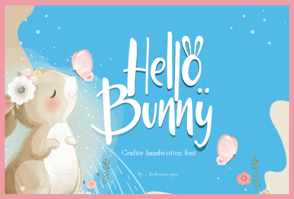 Hello-Bunny-Font-4
