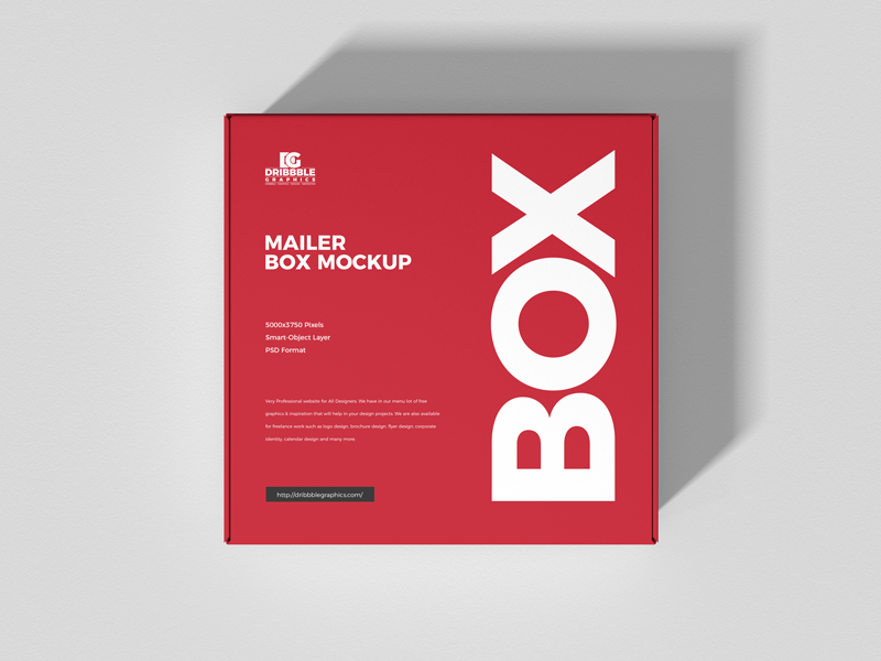 Free-Mailer-Box-Mockup