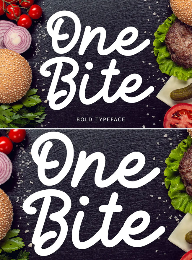 One-Bite-Bold-Typeface-For-Fast-Food-Designs