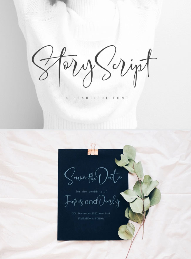 Story-Script-Beautiful-Handwritten-Font