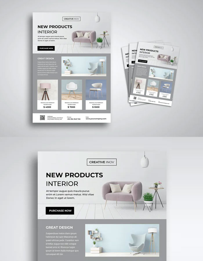 Interior-New-Products-Flyer-Design-Template-9