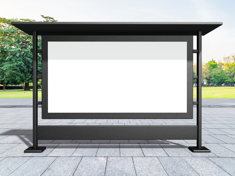 Free-Outdoor-Advertising-Stand-Billboard-Mockup-600