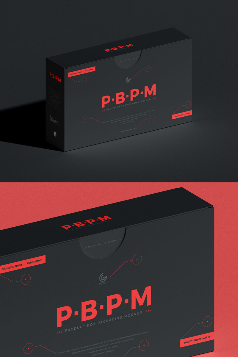 Free-Packaging-Brand-Box-Mockup