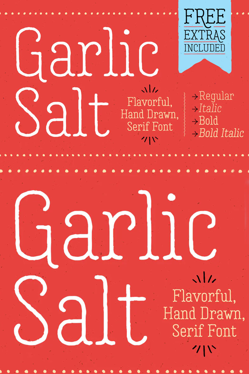 Garlic-Salt-Serif-Font