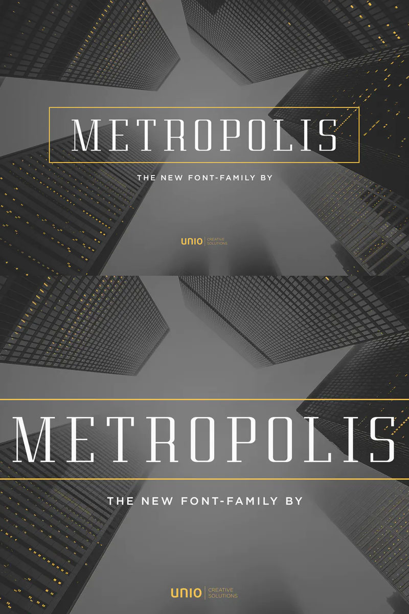 Metropolis-Modern-Serif-Font