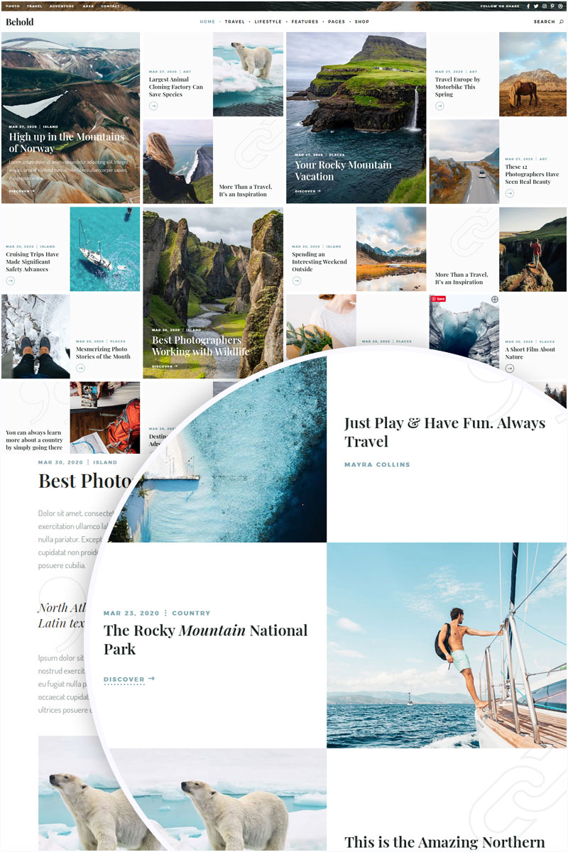 Behold-Modern-Personal-Blog-WordPress-Theme-of-2020