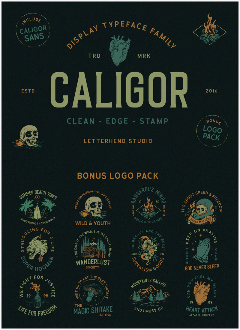 CALIGOR-Sans-Serif-Decorative-Font