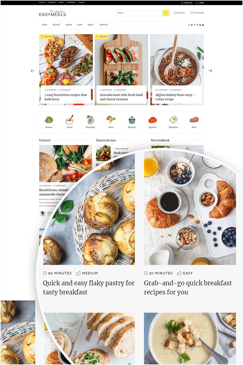 EasyMeals-Modern-Food-Blog-WordPress-Theme-of-2020