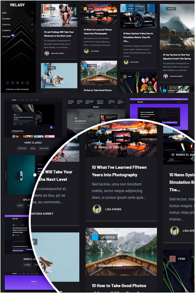 Melady-Modern-Creative-Blog-&-Magazine-WordPress-Theme-of-2020