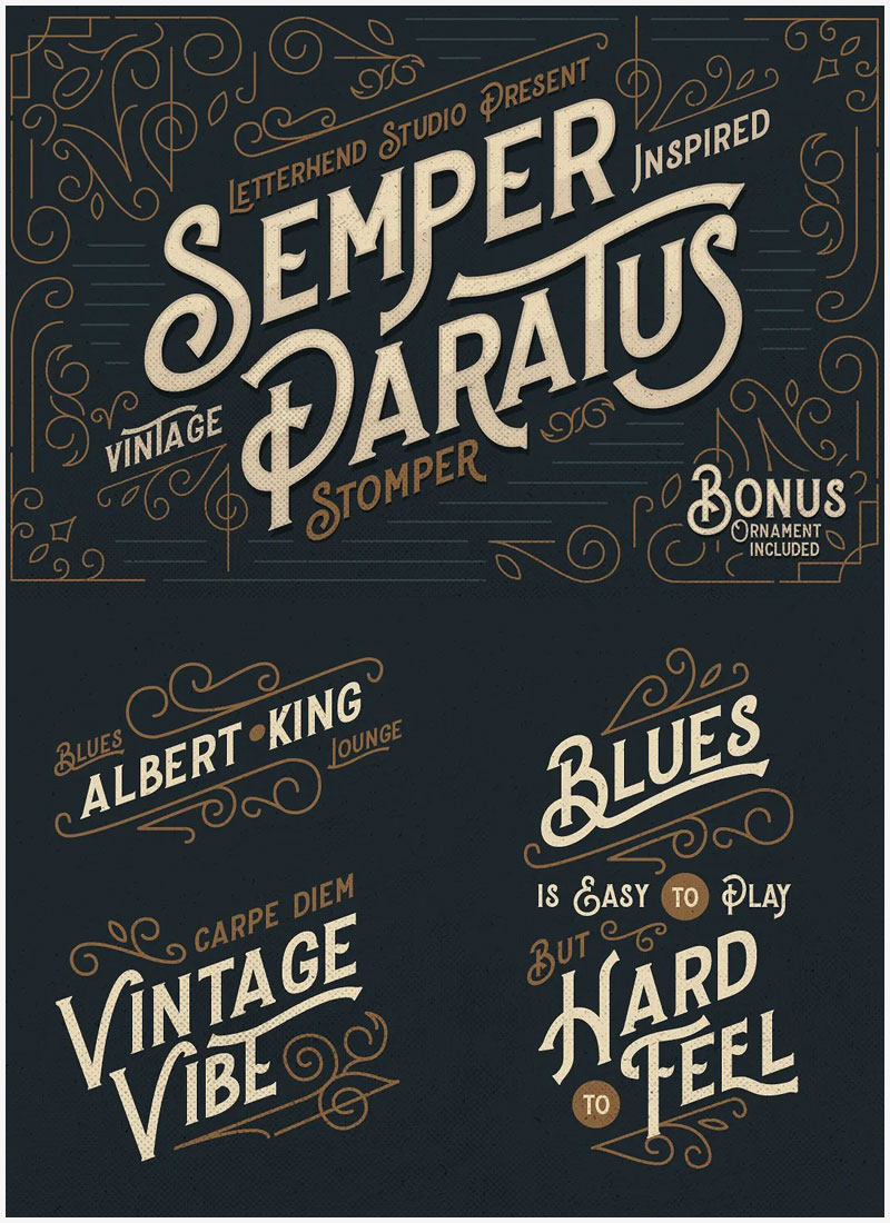 Stomper-Vintage-Display-Font