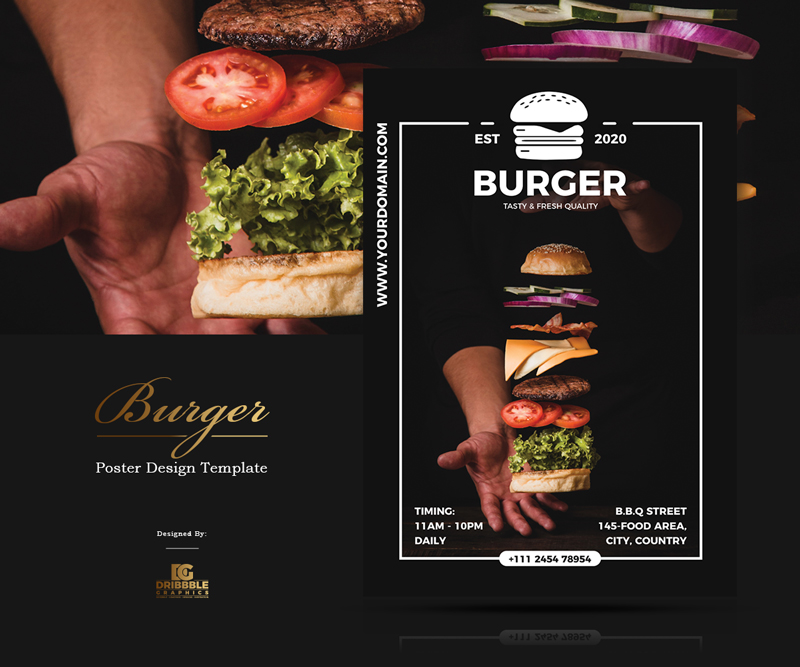 Free-Burger-Restaurant-Poster-Design-Template-of-2020