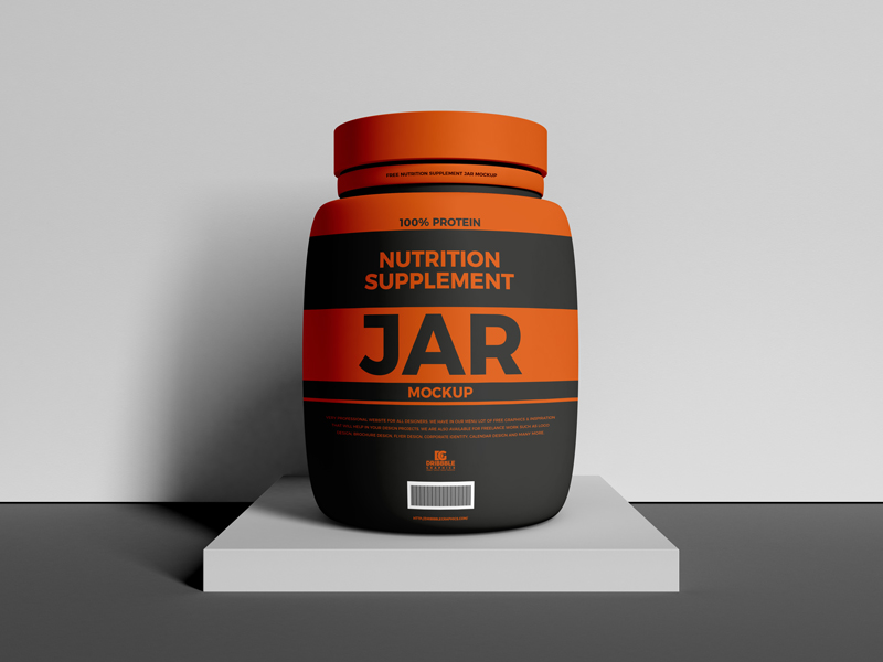 Free-Nutrition-Supplement-Jar-Mockup