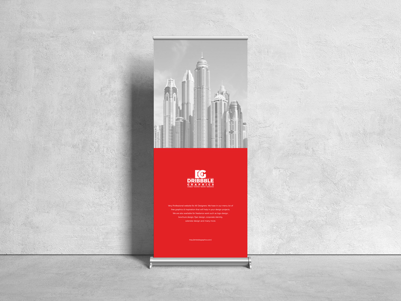 Free-Front-View-Roll-Up-Stand-Mockup