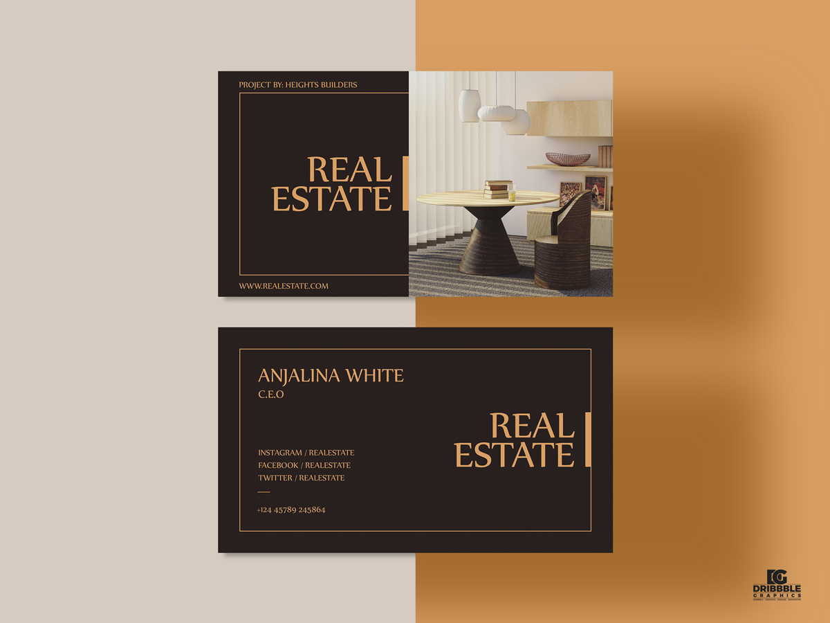 Free-Real-Estate-Business-Card-Design-Template