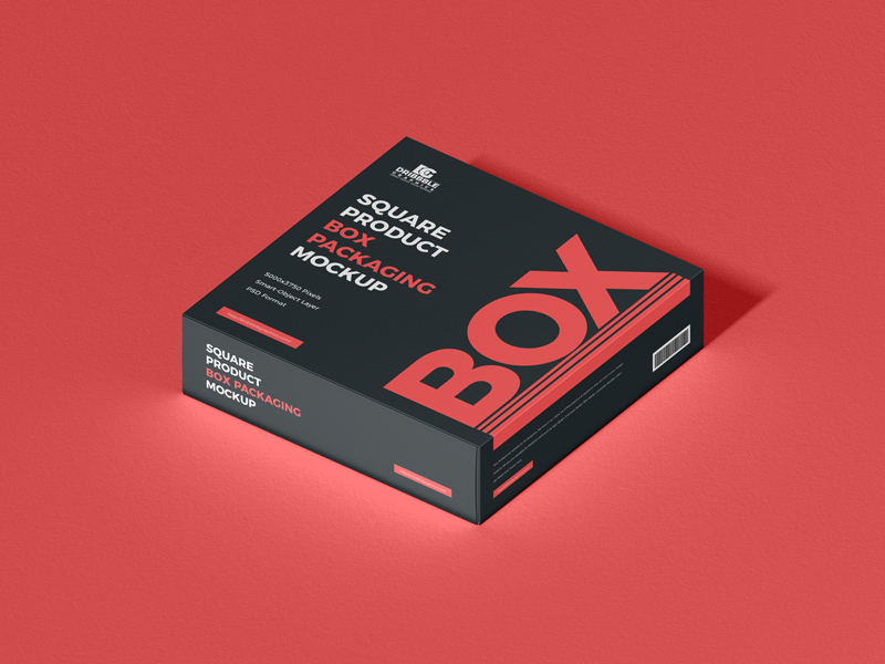 Free-Square-Product-Box-Packaging-Mockup