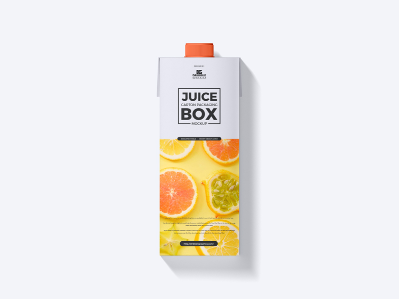 Free-Juice-Carton-Packaging-Box-Mockup