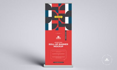 Free-Advertising-Roll-Up-Banner-Mockup-300