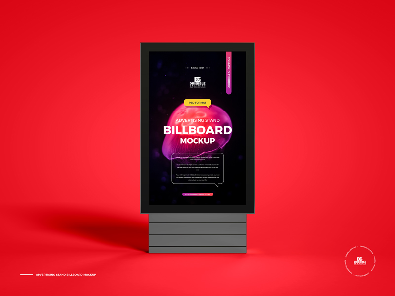 Free-Advertising-Stand-Billboard-Mockup-600