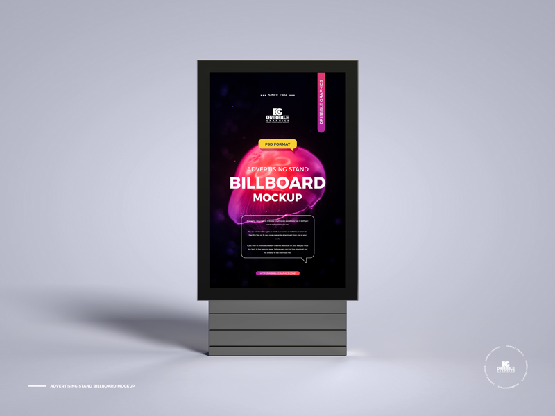 Free-Advertising-Stand-Billboard-Mockup