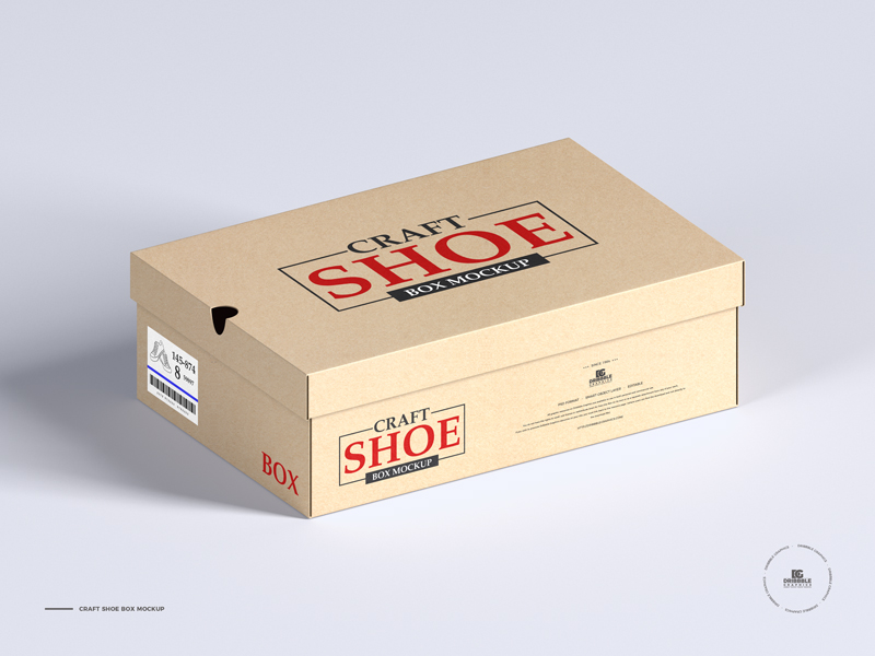 Free-Craft-Shoe-Box-Mockup