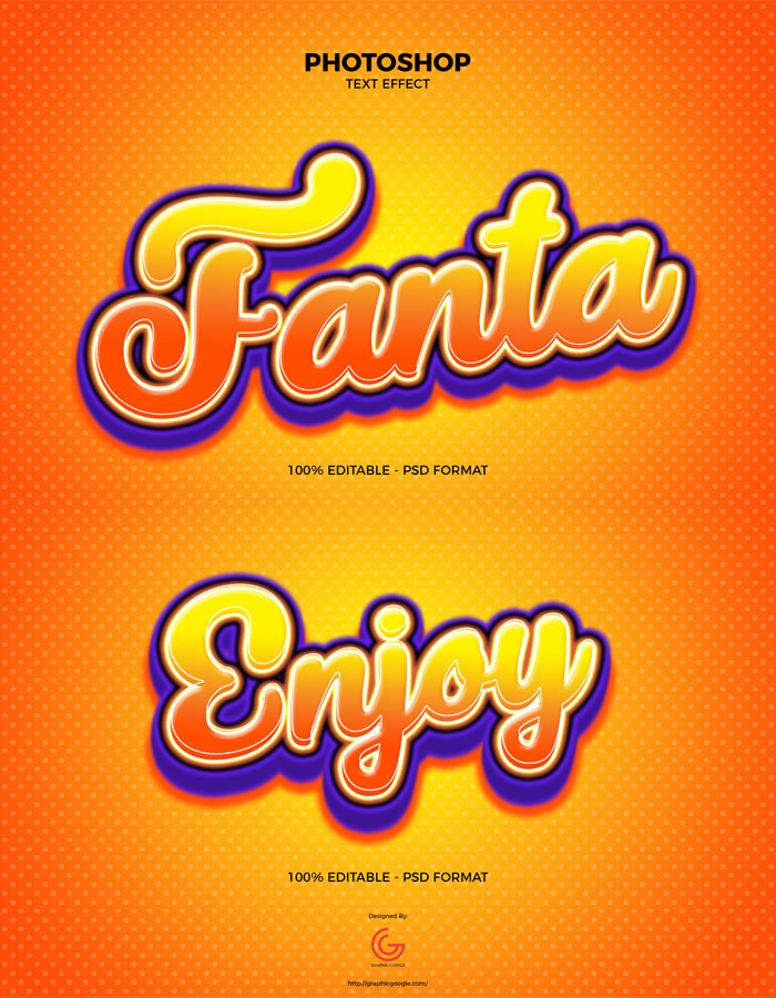 Free-Premium-Fanta-Photoshop-Text-Effect