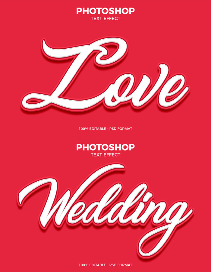 Free-Premium-Love-Photoshop-Text-Effect