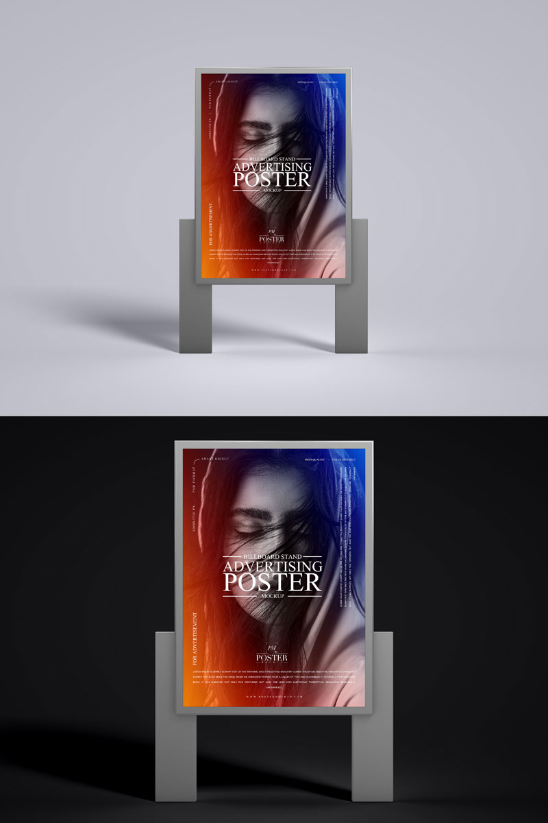 Free-Branding-Poster-Mockup