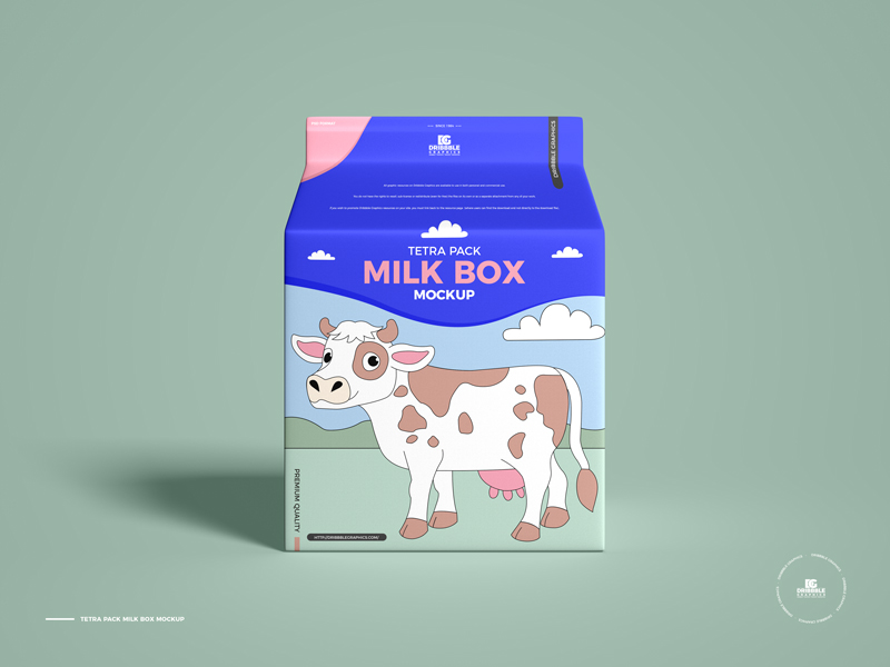 Free-Tetra-Pack-Milk-Box-Mockup