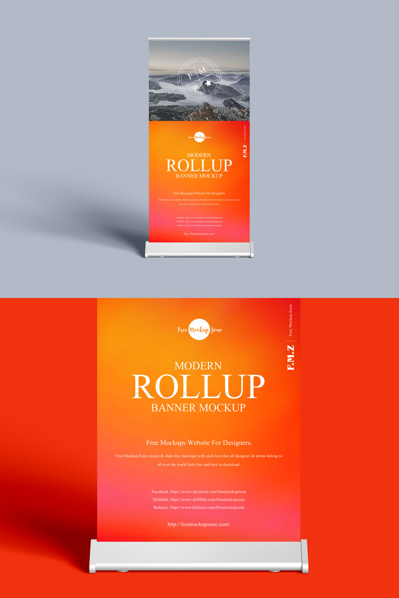 Free-Front-View-Rollup-Banner-Mockup-PSD