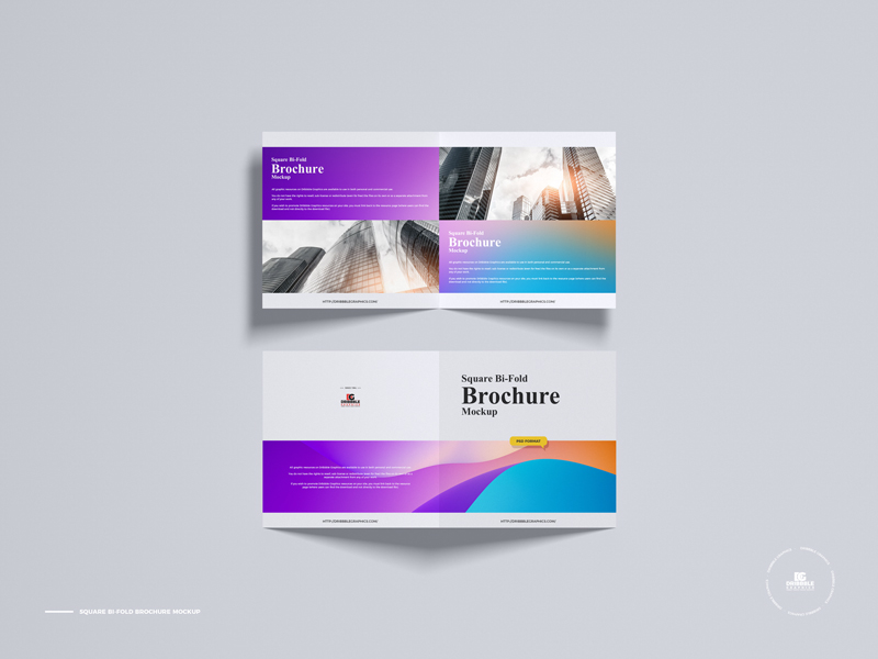 Free-PSD-Square-Bi-Fold-Brochure-Mockup