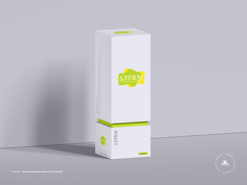 Free-Sliding-Packaging-Product-Box-Mockup