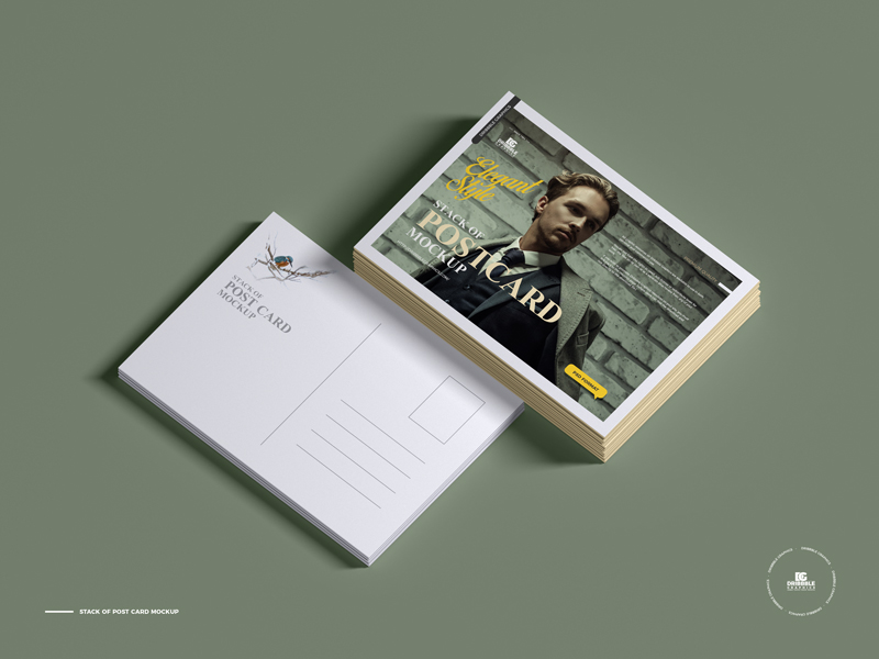 Free-Stack-of-Post-Card-Mockup-600