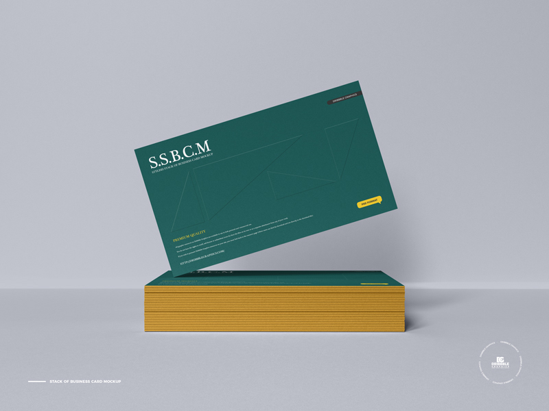 Free-Stylish-Stack-of-Business-Card-Mockup