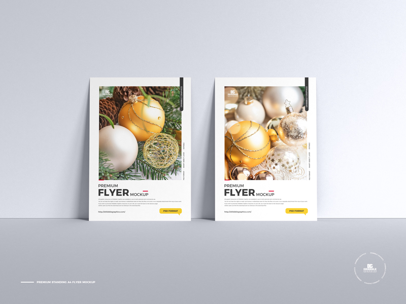 Free-Premium-Standing-A4-Flyer-Mockup