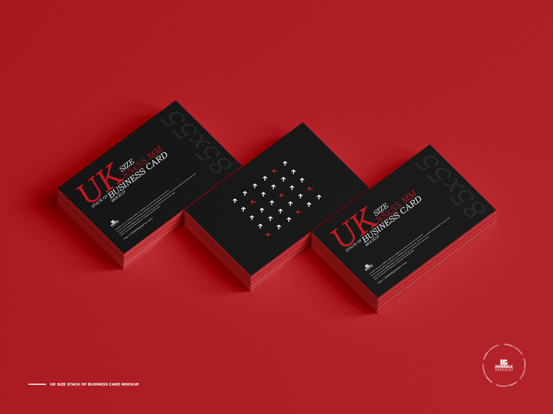 Free-UK-Size-Stack-of-Business-Card-Mockup