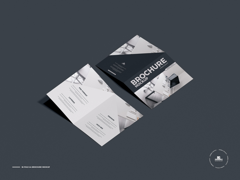 Free-Bi-Fold-A4-Brochure-Mockup-600