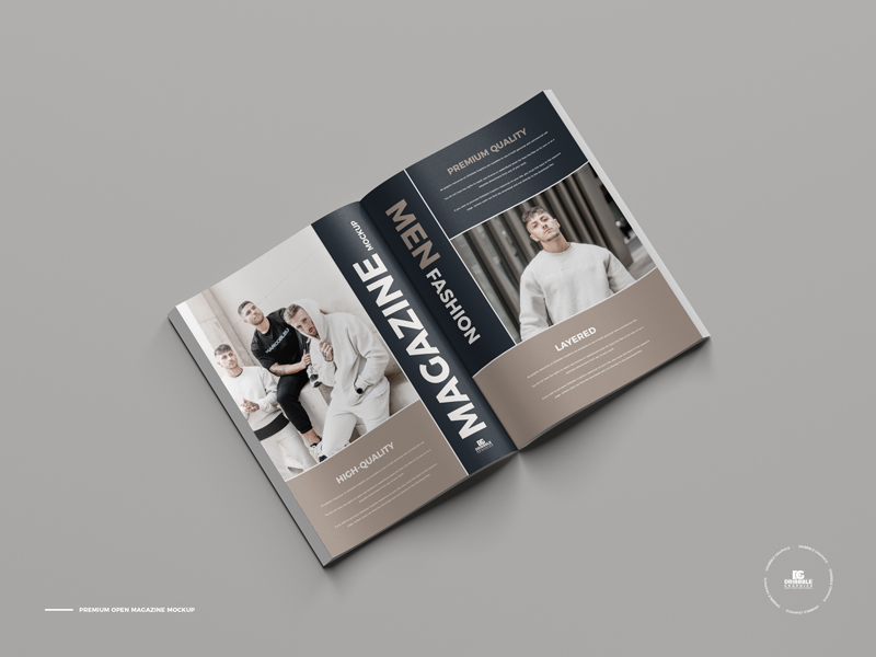 Free-Premium-Open-Magazine-Mockup