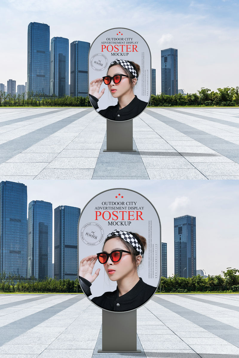 Free-Outdoor-Publicity-Poster-Mockup