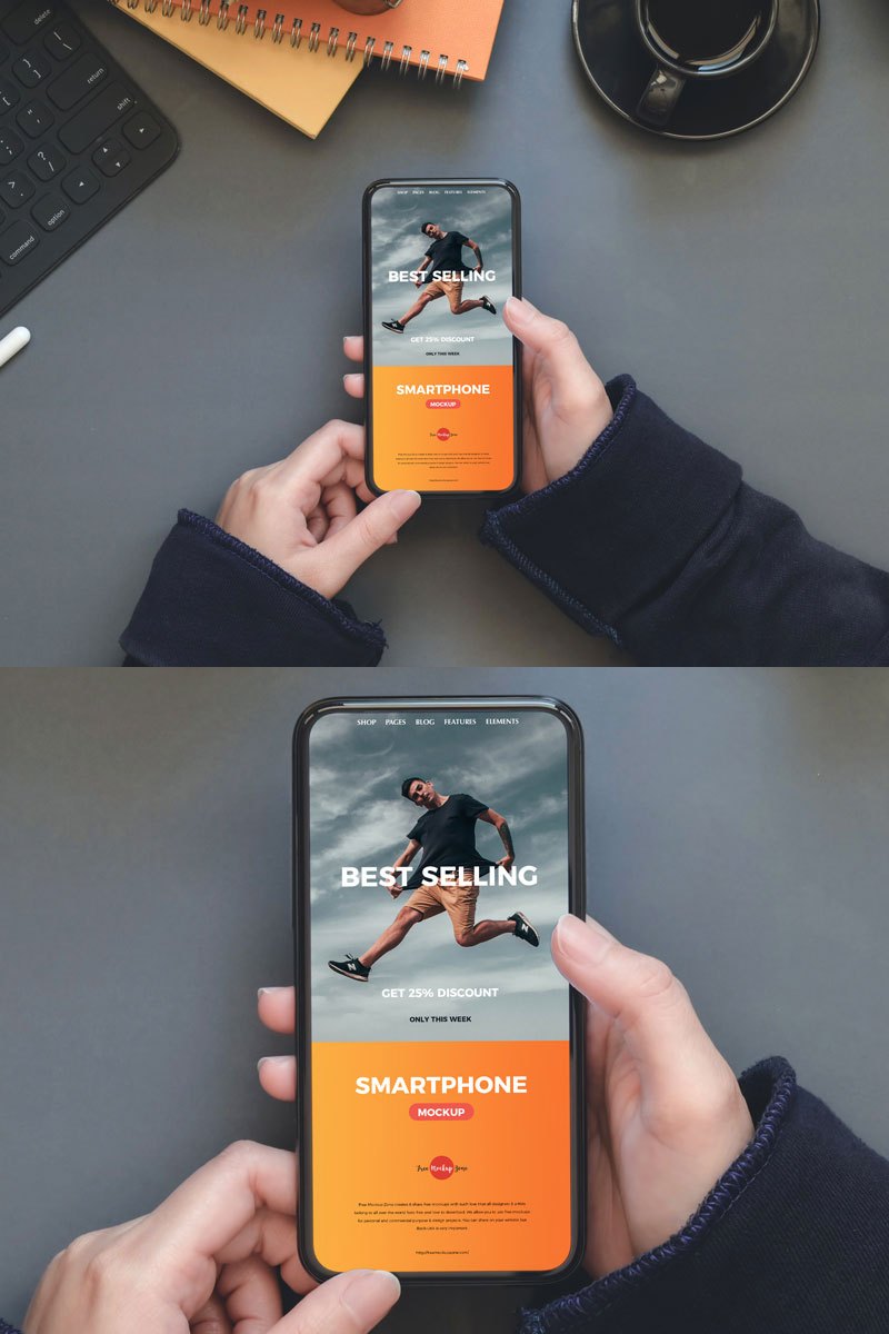 Free-Person-Holding-Smartphone-Mockup-PSD