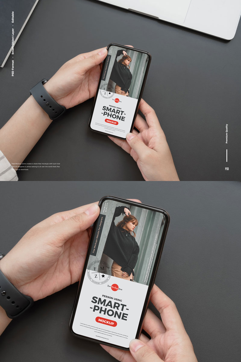 Free-Person-Using-Smartphone-Mockup-PSD