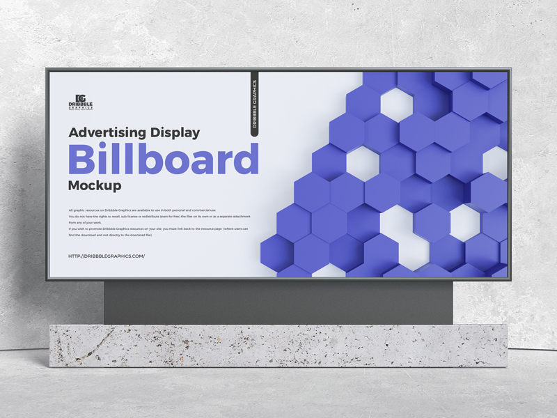 Free-Premium-Advertising-Display-Billboard-Mockup-600