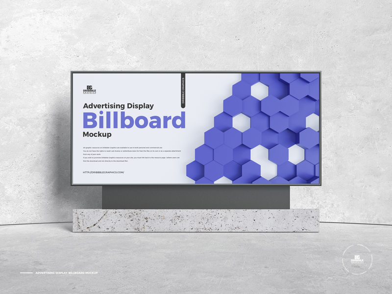 Free-Premium-Advertising-Display-Billboard-Mockup